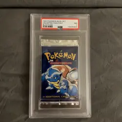 1999 Pokemon Base Set Booster Unlimited PSA 7 - Image 1