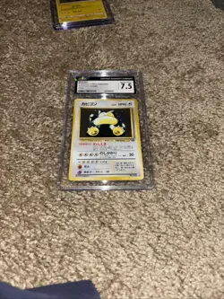 Pokemon Snorlax Holo Jungle #143 CGC 7.5 NM+ Japanese Edition - Image 1