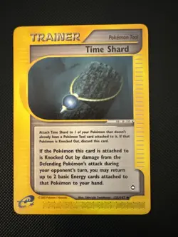Time Shard 135/147 Aquapolis Pokemon Near Mint S539 - Image 1