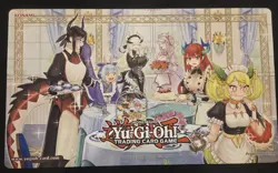 Yugioh Dragonmaid Hospitality Playmat 2025 Official Konami New IN HAND - Image 1