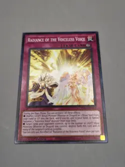 1st Ed Radiance of the Voiceless Voice PHNI-EN076 Yugioh - Image 2