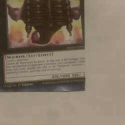 HUGE MISCUT Yugioh Number 1: Numeron Gate Ekam (Rare) (1st Ed.) MGED-EN083 - Image 3
