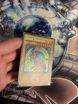(42) YUGIOH REVERSE FOIL Dark Magician BPT-001 Secret Rare Limited Edition HP - Image 4