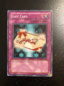 Yugioh Gift Card TAEV-EN078 1st Ed Common LP - Image 1