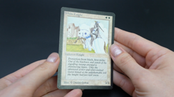 White Knight Beta MTG Card Magic: the Gathering 1993 - Image 2