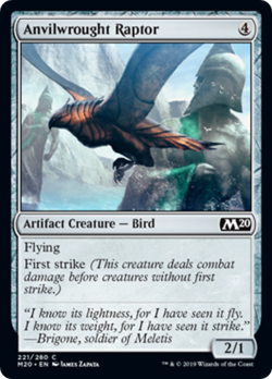 ANVILWROUGHT RAPTOR ~mtg NM-M M20 Magic 2020 Com x4 - Image 1