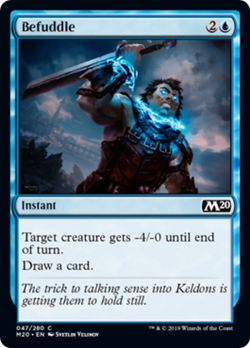 BEFUDDLE ~mtg NM-M M20 Magic 2020 Com x4 - Image 1