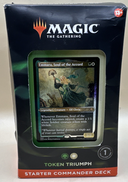 Magic the Gathering MtG Starter Commander Deck TOKEN TRIUMPH * NEW - Image 1