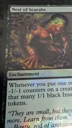 Nest of Scarabs Amonkhet Foil Magic Card - Image 2