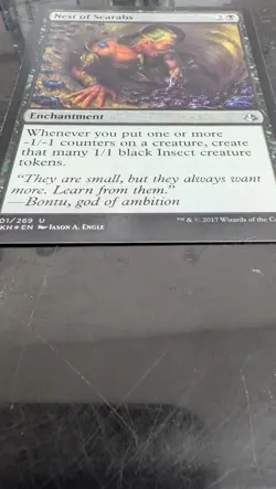 Nest of Scarabs Amonkhet Foil Magic Card - Image 4