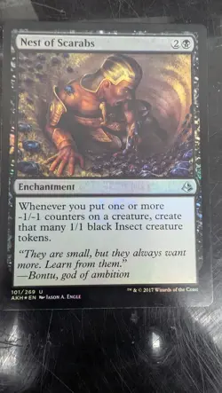 Nest of Scarabs Amonkhet Foil Magic Card - Image 5