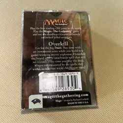 MAGIC THE GATHERING Shadowmoor Overkill Factory Sealed Theme Deck MTG English - Image 4