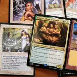 COMMANDER DECK 100 Mtg Cards - COLOR Hosers / Protection Green White Mythic Rare - Image 1