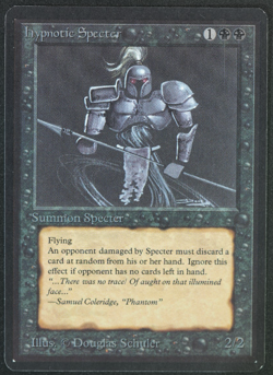 Hypnotic Specter Beta MTG Card Magic: the Gathering 1993 - Image 1