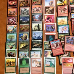 COMMANDER DECK 100 Mtg Cards - COLOR Hosers / Protection Red Green Conspires - Image 3