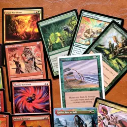 COMMANDER DECK 100 Mtg Cards - COLOR Hosers / Protection Red Green Conspires - Image 4