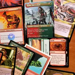 COMMANDER DECK 100 Mtg Cards - COLOR Hosers / Protection Red Green Conspires - Image 5
