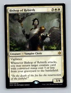 1x MTG - Bishop of Rebirth (005) - Ixalan - XLN -NM - Image 1