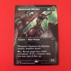 Hauntwoods Shrieker (Borderless) Duskmourn: House of Horror Regular - Image 1