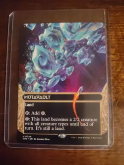 Mutavault (0028) (Borderless) Edge of Eternities: Stellar Sights Regular - Image 1