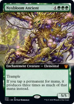 Near Mint x 1 Nyxbloom Ancient - Extended Art Theros Beyond Death Variants - Image 1