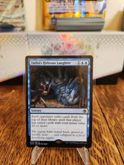 MTG Tasha's Hideous Laughter Adventures in the Forgotten Realms Regular NM - Image 1