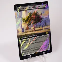 Flowering of the White Tree Extended Art Surge Foil Tales of Middle Earth MTG NM - Image 4
