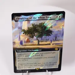 Flowering of the White Tree Extended Art Surge Foil Tales of Middle Earth MTG NM - Image 5