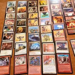 COMMANDER DECK 100 Mtg Cards - COLOR Hosers / Protection Sexy Red White Angel - Image 3