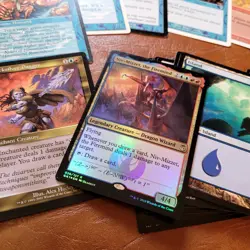 COMMANDER DECK 100 Mtg Cards - COLOR Hosers / Protection Blue Red Massive power - Image 1