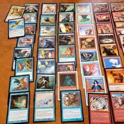 COMMANDER DECK 100 Mtg Cards - COLOR Hosers / Protection Blue Red Massive power - Image 3