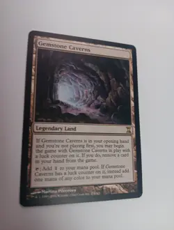 1x MTG Gemstone Caverns (274/301) Time Spiral LP Commander Modern Legacy - Image 3