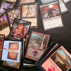 Complete Commander Magic Deck EDH 100 Cards - Raphael DEVILS DEMONS MERCENARY - Image 2