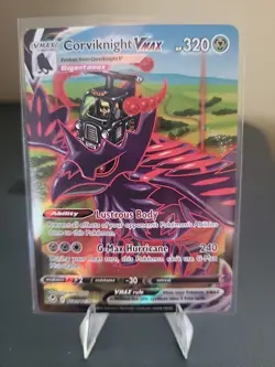 Corviknight VMAX TG19/TG30 Full Art Silver Tempest Pokemon Card NM - Image 1