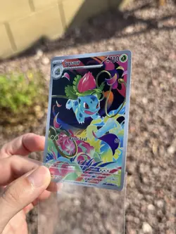 Ivysaur Illustration Rare 134/132 Near Mint Mega Evolution Pokemon TCG English - Image 2