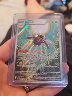 Ninjask 137/132 Illustration Rare Mega Evolution Pokemon TCG PACK FRESH Card - Image 1