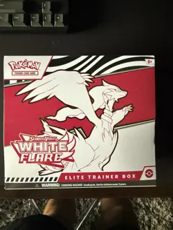 Pokemon TCG: White Flare ETB Elite Trainer Box - Factory Sealed - Image 1