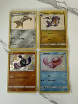 Hidden Fates Shiny Vault: Shiny Holo Lot of 4 NM Pokemon Cards - Image 1