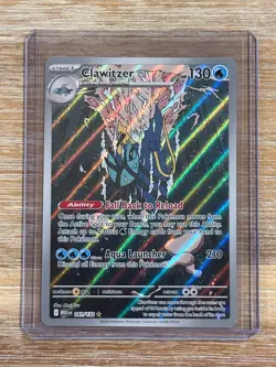 CLAWITZER - Pokemon Mega Evolution Shiny Rare Full Art 141/132 - Image 1