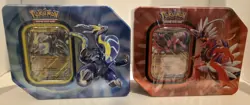 Pokemon TCG: Paldea Legends Tins (Koraidon Ex & Miraidon Ex) Lot Of 2 Sealed - Image 1