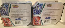 Pokemon TCG: Paldea Legends Tins (Koraidon Ex & Miraidon Ex) Lot Of 2 Sealed - Image 3
