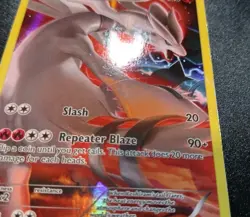 Reshiram XY74 Full Art Black Star Promo Pokemon Card MP - Image 2