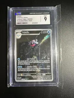 Pokemon Lot 4 Graded Cards Gem Mint Topps 1999 Nidorino Scizor Palafin Heatran - Image 5