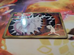 Mewtwo Vs Mew Pokemon Top Topsun Battle Card 151 Japanese Anime Nintendo - Image 4