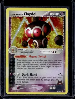 2004 Pokemon EX Team Magma vs Aqua Magma's Claydol #8/95 - Image 1