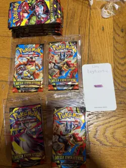 Pokemon Mega Evolution Booster Pack - 10 Cards / Pack - Random Art - SEALED - Image 3