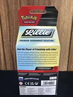 🔥 Pokemon TCG Lillie Premium Tournament Collection Box Sealed New Fast Ship - Image 2