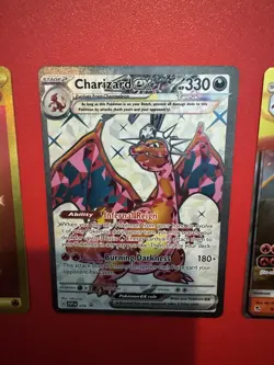 Charizard ex SVP056 Black Star Holo Promo NM Pokemon LOT Of 3 - Image 2