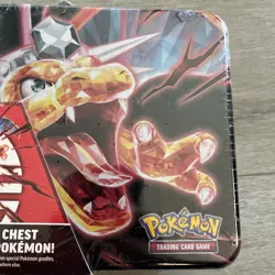 Charizard Collector's Treasure Chest Lunch Box Tin Pokemon TCG Brand NEW Sealed - Image 3