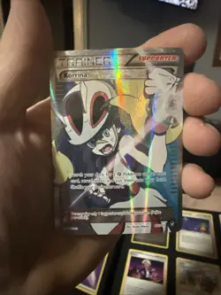 KORRINA 111/111 XY FURIOUS FISTS FULL ART TRAINER HOLO RARE POKEMON CARD TCG - Image 1